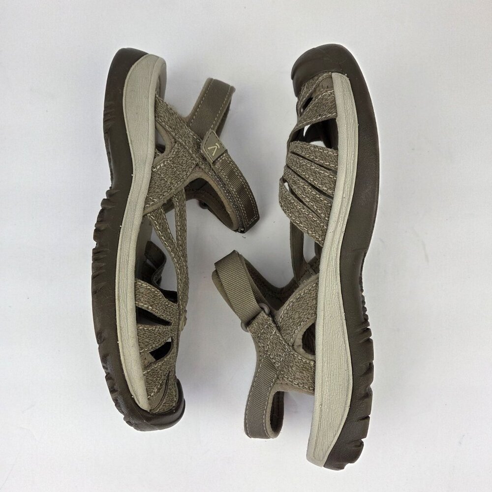 Keen Rose Sandals Brindle/Shitake Taupe Size 9 - Picture 4 of 14